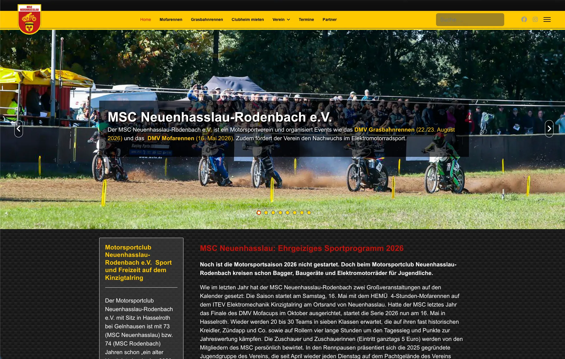 MSC Neuenhasslau: Motorsportclub mit Schwerpunkt Bahnsport.